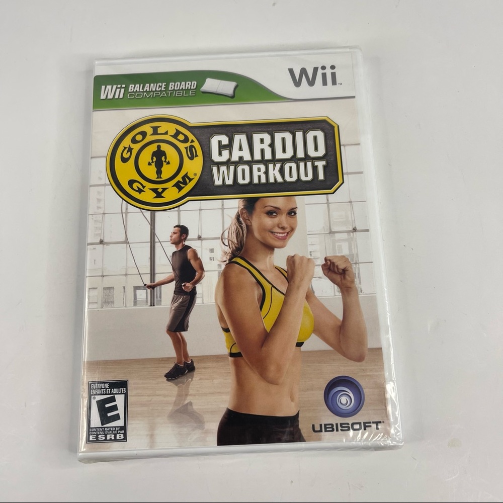 Gold's Gym Cardio Workout (Nintendo Wii, 2009) Brand New Sealed
